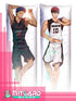 KUROKO NO BASKET Daiki Aomine x Kagami Taiga Body pillow case dakimakura - 50cmx150cm / Peach Skin / 2 Sides Printed - 1